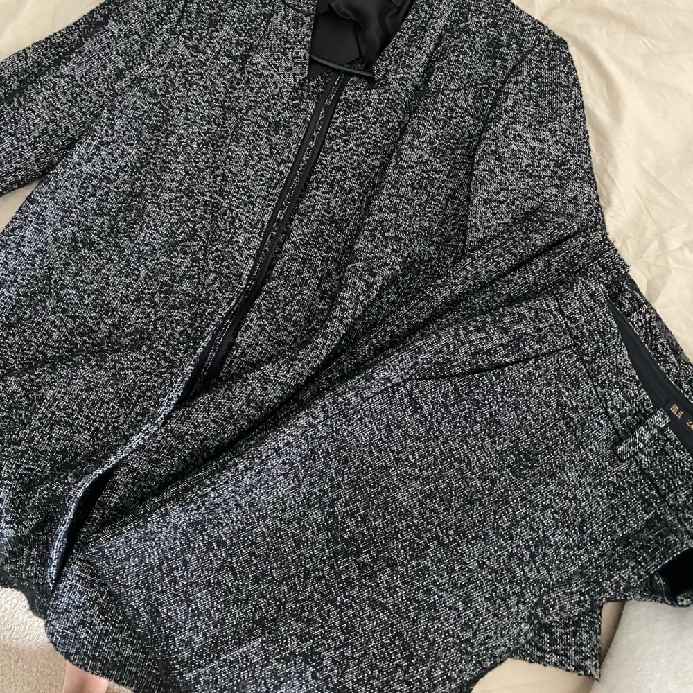 Tweed suit - zara